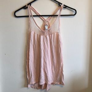 Laced tank top